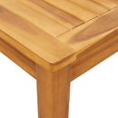 vidaXL tömör akácfa kerti étkezőasztal 180 x 90 x 75 cm