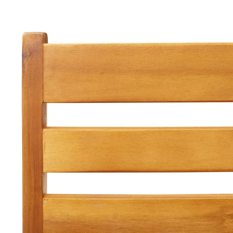 vidaXL 2 db tömör akácfa kerti kanapéfotel 66,5 x 65 x 81 cm