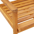 vidaXL 2 db tömör akácfa kerti kanapéfotel 66,5 x 65 x 81 cm