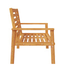 vidaXL tömör akácfa kerti kanapé 120 cm