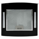 vidaXL érintésérzékelős LCD sziget páraelszívó edzett üveggel