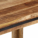 vidaXL tömör mangófa tálalóasztal 60 x 35 x 75 cm