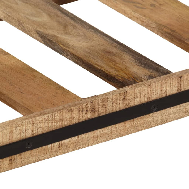 vidaXL tömör mangófa tálalóasztal 100 x 35 x 75 cm