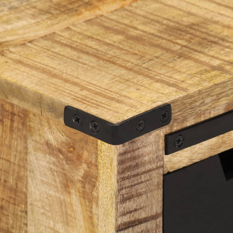 vidaXL tömör mangófa tálalószekrény 2 fiókkal 55 x 35 x 60 cm