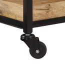 vidaXL tömör nyers mangófa konyha kocsi 60 x 40 x 80 cm