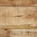 vidaXL tömör nyers mangófa dohányzóasztal 55 x 55 x 45 cm