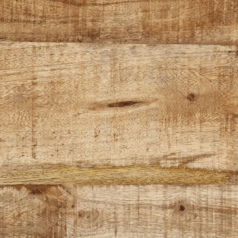 vidaXL tömör nyers mangófa dohányzóasztal 55 x 55 x 45 cm