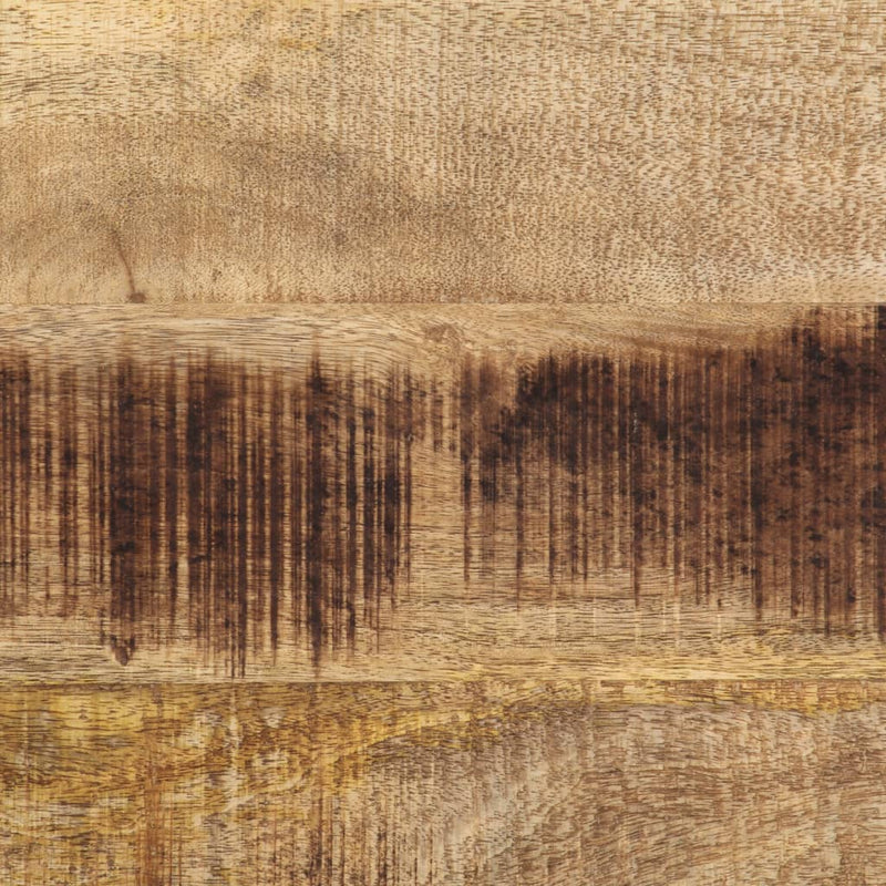 vidaXL tömör nyers mangófa tálalóasztal 70 x 35 x 70 cm