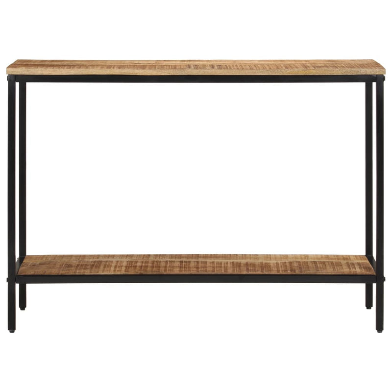 vidaXL tömör nyers mangófa tálalóasztal 100 x 35 x 70 cm