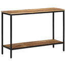 vidaXL tömör nyers mangófa tálalóasztal 100 x 35 x 70 cm