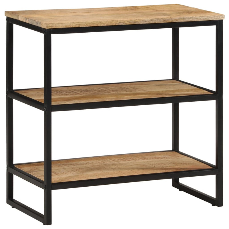 vidaXL tömör nyers mangófa tálalóasztal 70 x 35 x 70 cm