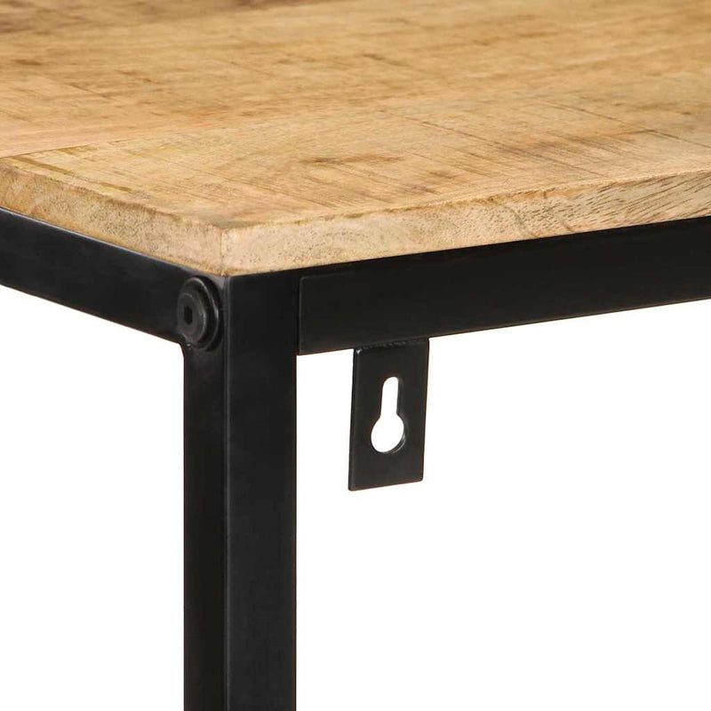 vidaXL Könyvespolc Barna 70 x 35 x 110 cm Tömör mangófa