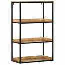 vidaXL Könyvespolc Barna 70 x 35 x 110 cm Tömör mangófa