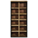 vidaXL Cipőszekrény polcokkal Barna 50 x 30 x 110 cm Tömör Mangófát