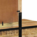 vidaXL Öltözködőasztal fiókkal Barna 100 x 40 x 120 cm Tömör mangófa