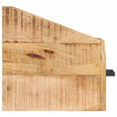 vidaXL Éjjeliszekrény fiókkal Barna 40 x 30 x 30 cm Tömör Mangófát