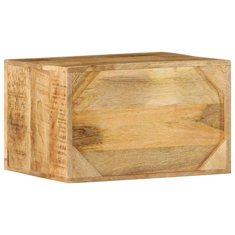vidaXL Éjjeliszekrény Barna 40 x 30 x 25 cm Tömör mangófa