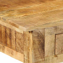 vidaXL Öltözködőasztal fiókkal Barna 100 x 40 x 120 cm Tömör mangófa