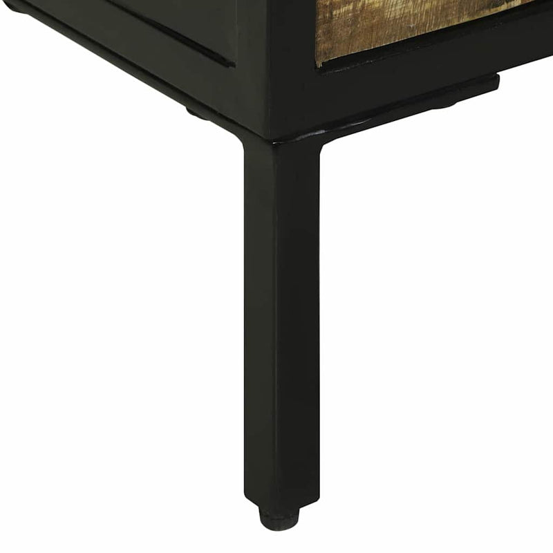 vidaXL Tálalószekrény Barna 70 x 35 x 70 cm Tömör mangófa