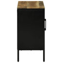 vidaXL Tálalószekrény Barna 70 x 35 x 70 cm Tömör mangófa