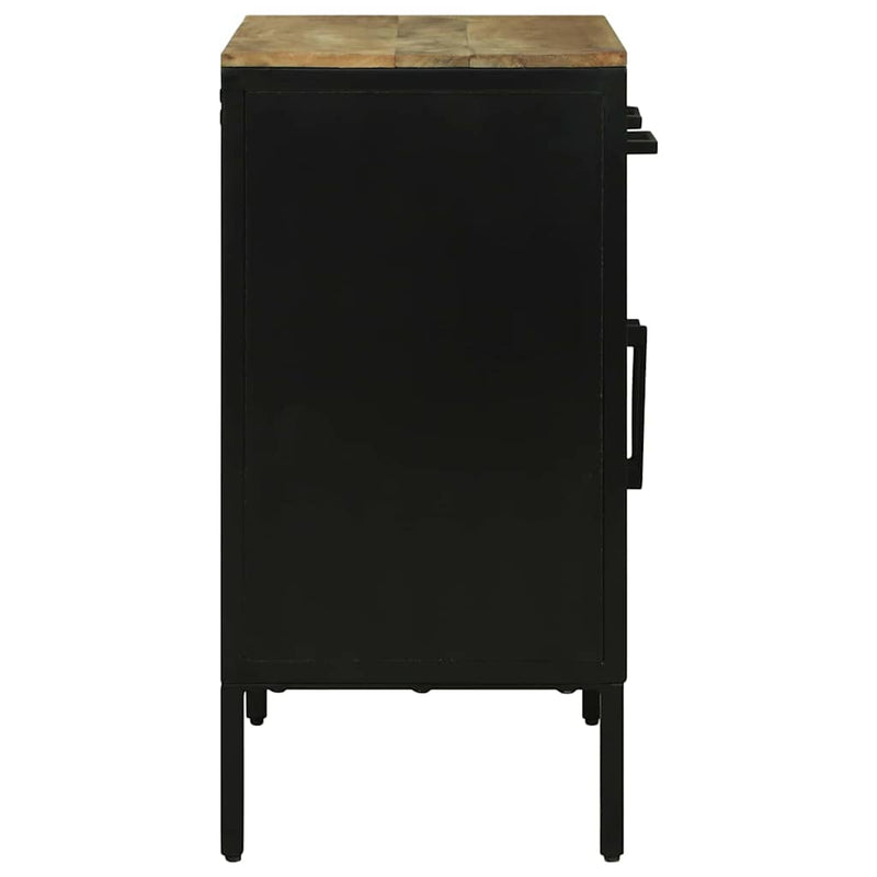 vidaXL Tálalószekrény Barna 70 x 35 x 70 cm Tömör mangófa