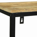 vidaXL Könyvespolc Barna 70 x 35 x 110 cm Tömör mangófa