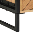 vidaXL Éjjeliszekrény Barna 40 x 30 x 50 cm Tömör akácfa