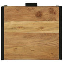 vidaXL Éjjeliszekrény fiókkal Barna 40 x 35 x 50 cm Tömör akácfa