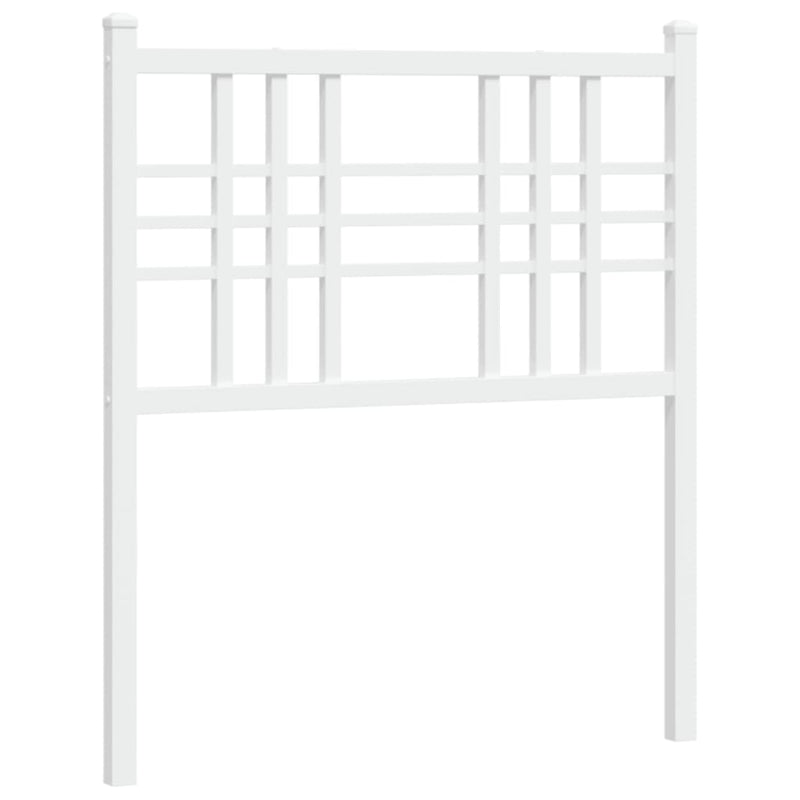 vidaXL fehér fém fejtámla 75 cm