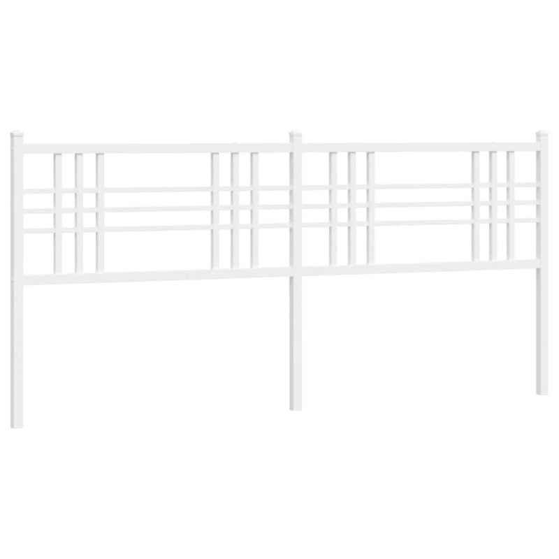 vidaXL fehér fém fejtámla 193 cm