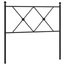 vidaXL fekete fém csere fejtámla 90 cm