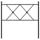 vidaXL fekete fém csere fejtámla 90 cm