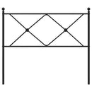 vidaXL fekete fém csere fejtámla 107 cm