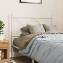 vidaXL fehér fém fejtámla 107 cm
