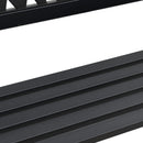 vidaXL fekete acél kerti pad 120 cm