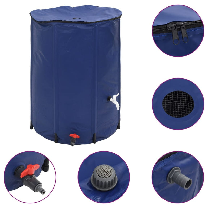 vidaXL összecsukható PVC víztartály csappal 750 L