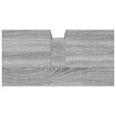 vidaXL szürke sonoma szerelt fa fürdőszobai mosdószekrény 60x30x60 cm