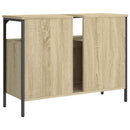 vidaXL sonoma tölgy szerelt fa fürdőszobai mosdószekrény 80x30x60 cm