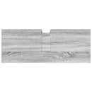 vidaXL szürke sonoma szerelt fa fürdőszobai mosdószekrény 80x30x60 cm