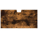 vidaXL füstölt tölgy szerelt fa fürdőszobai mosdószekrény 60x30x60 cm