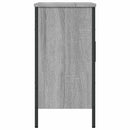 vidaXL szürke sonoma szerelt fa fürdőszobai mosdószekrény 60x30x60 cm
