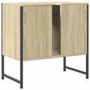 vidaXL sonoma tölgy szerelt fa fürdőszobai mosdószekrény 60x33x60 cm