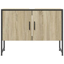 vidaXL sonoma tölgy szerelt fa fürdőszobai mosdószekrény 80x33x60 cm