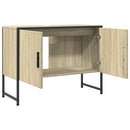 vidaXL sonoma tölgy szerelt fa fürdőszobai mosdószekrény 80x33x60 cm