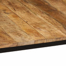 vidaXL tömör nyers mangófa étkezőasztal 140 x 70 x 75 cm