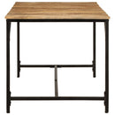 vidaXL tömör nyers mangófa étkezőasztal 160 x 80 x 75 cm