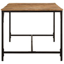 vidaXL tömör nyers mangófa étkezőasztal 180x90x75 cm