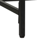 vidaXL tömör nyers mangófa étkezőasztal 220 x 90 x 75 cm