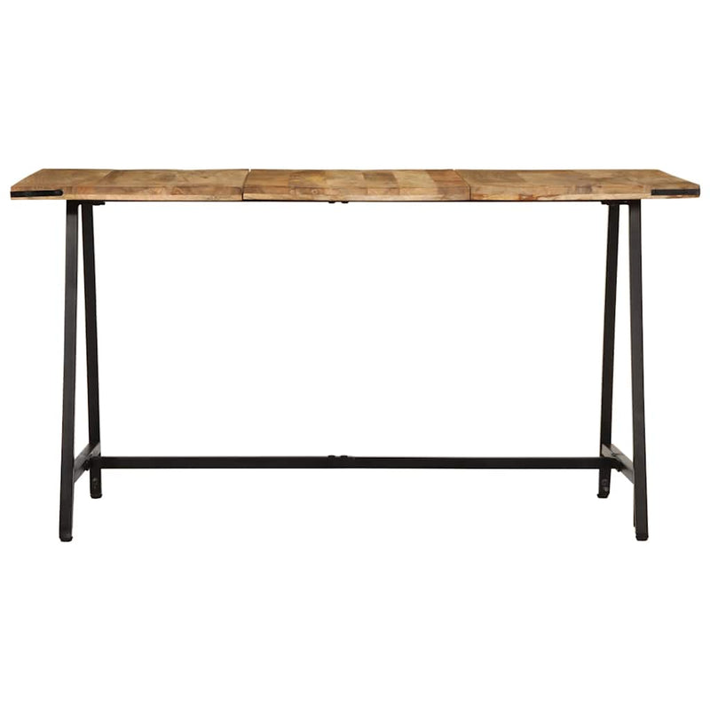 vidaXL tömör mangófa étkezőasztal 140 x 70 x 75 cm