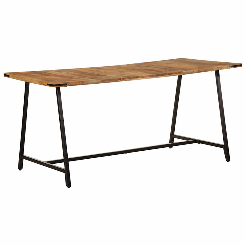 vidaXL tömör mangófa étkezőasztal 160 x 80 x 75 cm